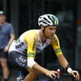Luke Plapp a remporté la 8e étape du Giro samedi KEYSTONE/EPA AAP/CON CHRONIS